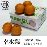 旬の梨(幸水梨・秀品)　約2.5kg(5〜8玉)　※8月上旬から発送予定